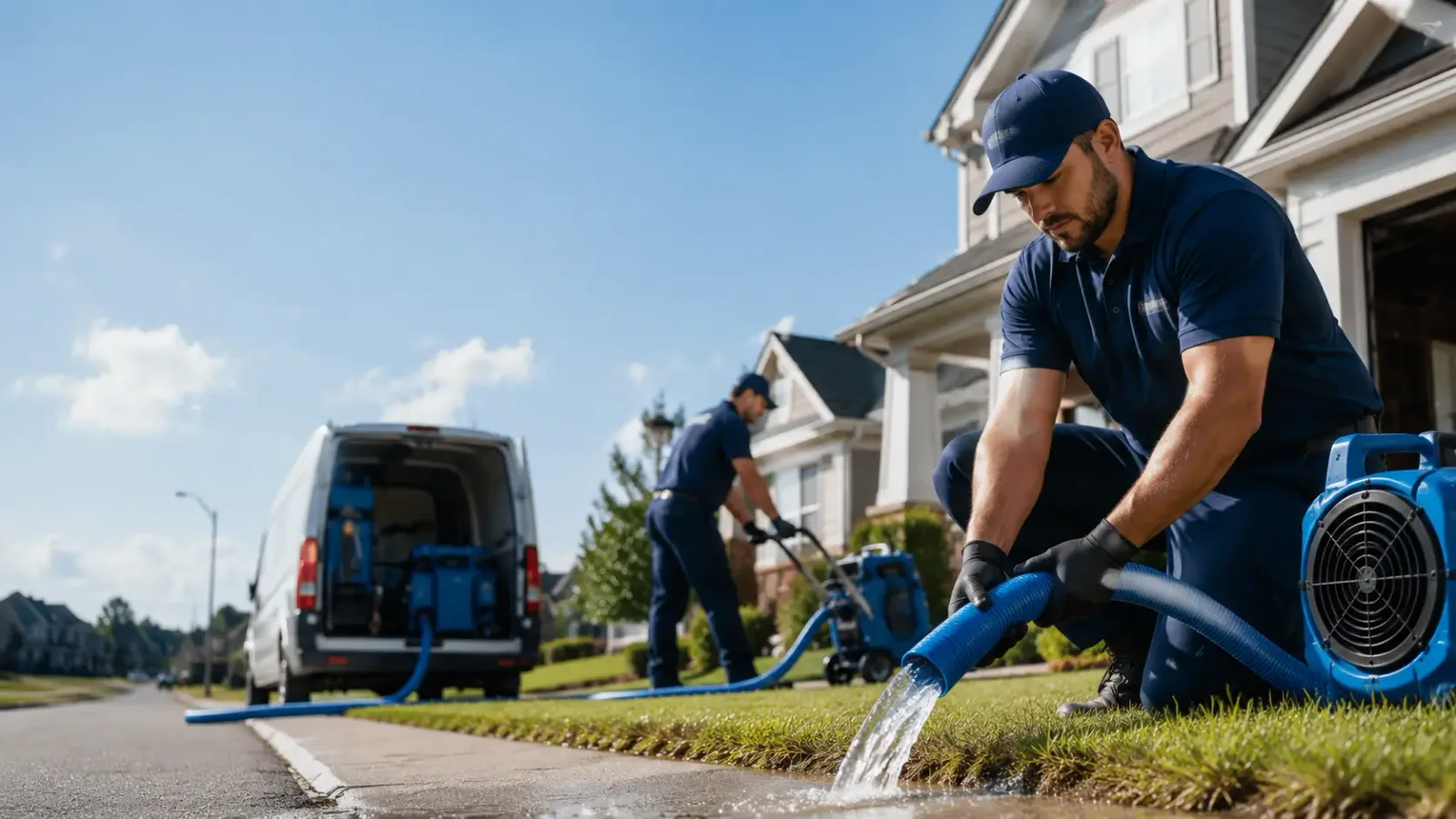 Flood Damage Restoration in West Olive, MI